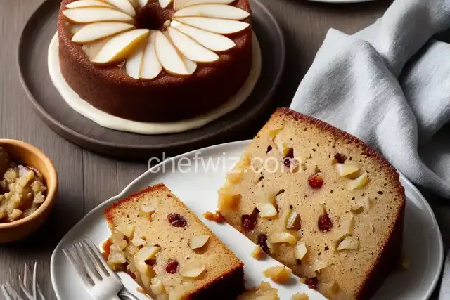 Pear Preserves Cake