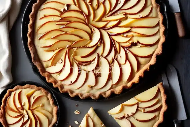 Pear and Almond Tart (Dairy and Gluten Free)
