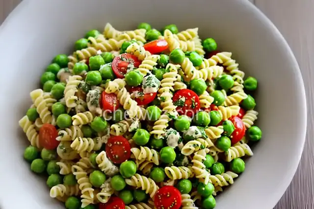 Peas and Pasta Salad