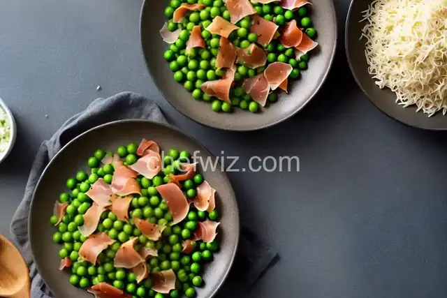 Peas and Prosciutto