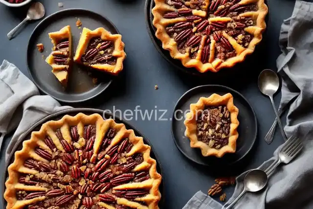 Pecan Cranberry Butter Tarts