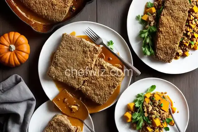 Pecan-Crusted Pork with Pumpkin Butter