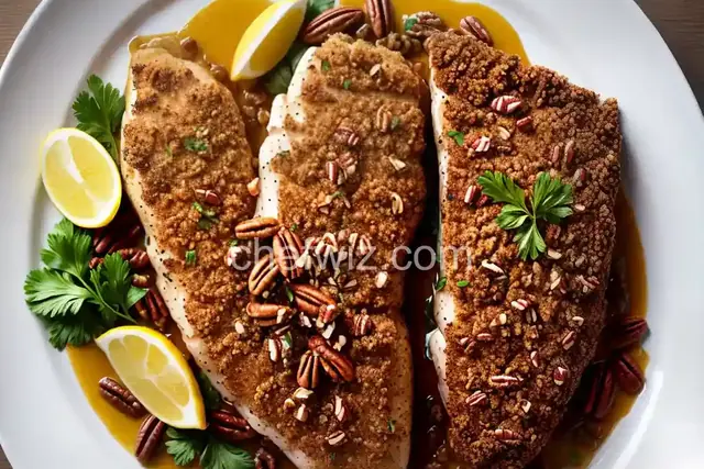 Pecan-Crusted Walleye