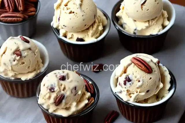 Pecan Rum Raisin Ice Cream