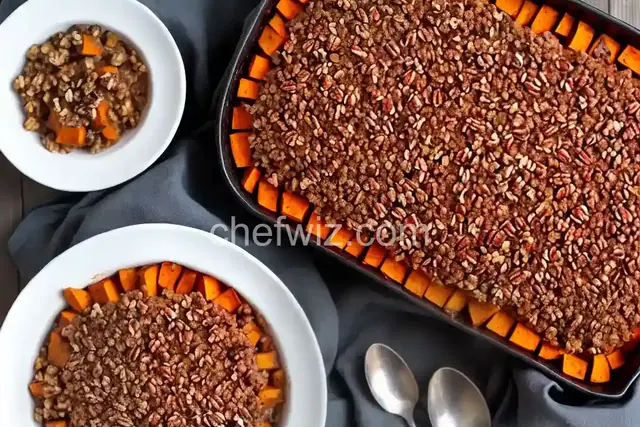 Pecan Sweet Potato Casserole