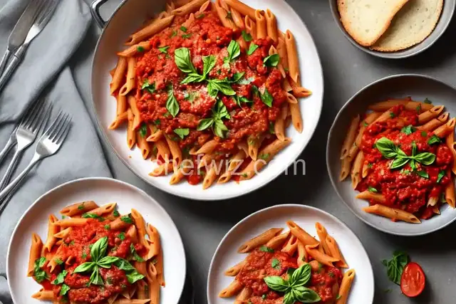 Penne With Hot-as-You-Dare Arrabbiata Sauce Recipe