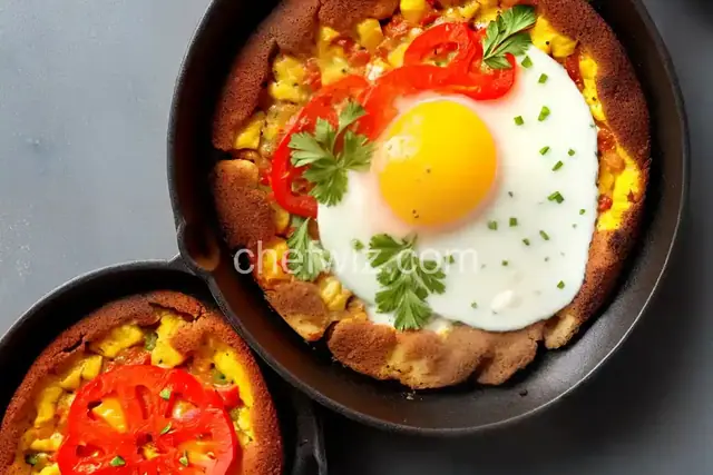 Pepper Egg-in-a-Hole