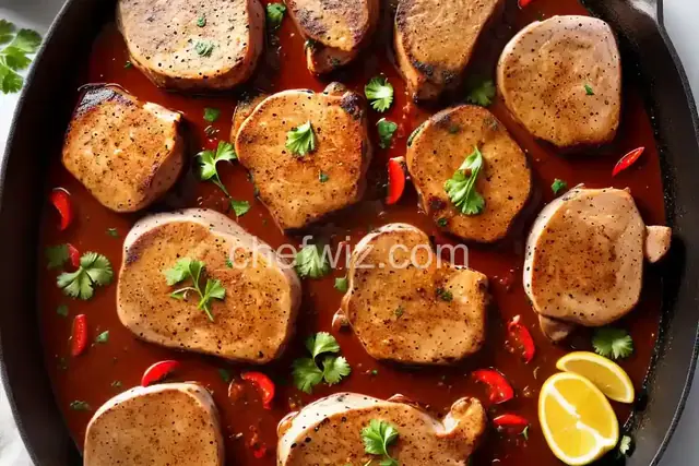 Pepper Pork Chops