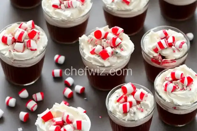 Peppermint Bark Shots