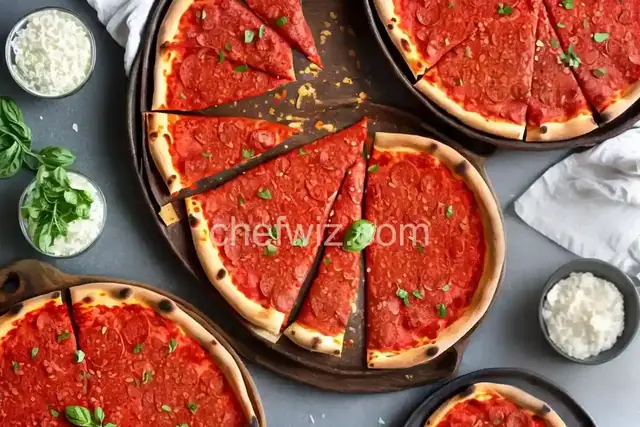 Pepperoni Pizza Bites with Homemade Marinara Sauce