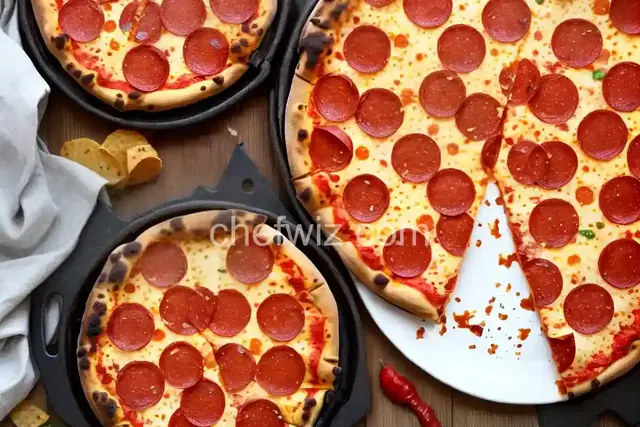 Pepperoni Pizza Cheese Drip Chips