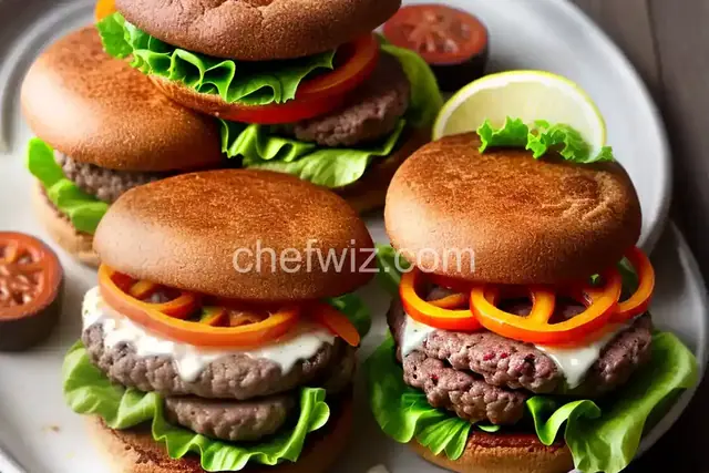 Perfect Beef Burgers