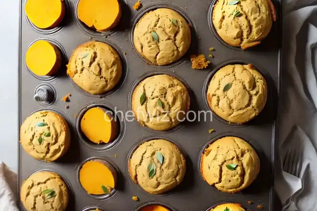 Perfect Butternut Squash Muffins