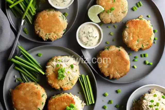 Perfect Crab Cakes With Green Onions