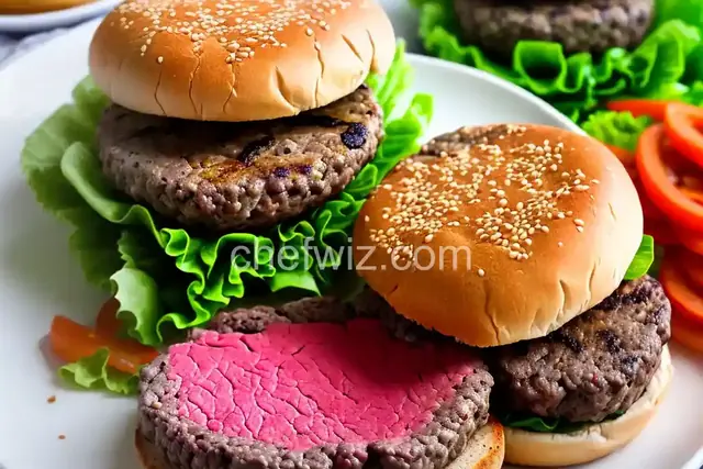 Perfect Grass-Fed Beef Burgers