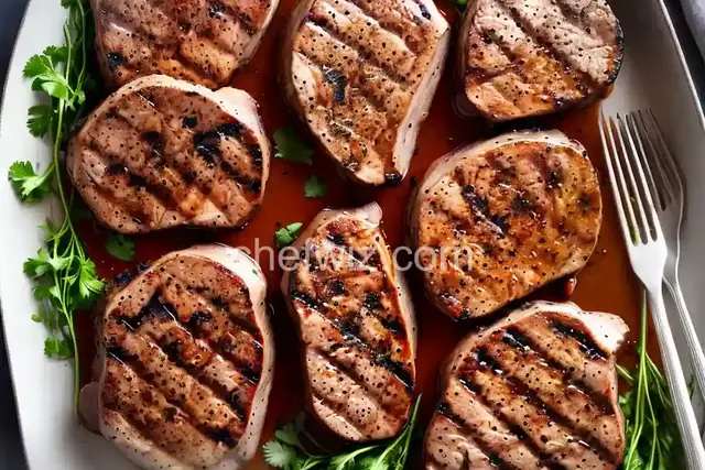 Perfect Grilled Pork Chops Recipe
