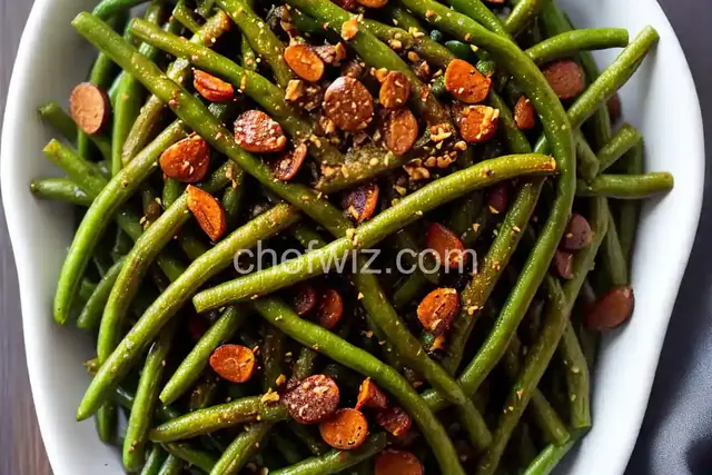 Perfect Roasted Green Beans