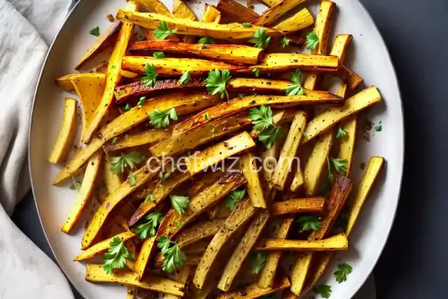 Perfectly Roasted Parsnips