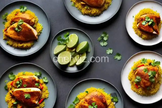 Persian Chicken with Turmeric and Lime
