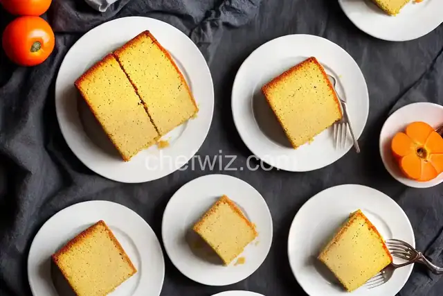 Persimmon Cake with Cream Cheese Icing