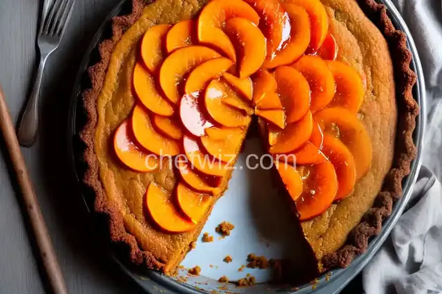 Persimmon Pudding Pie