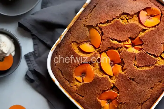 Persimmon Pudding