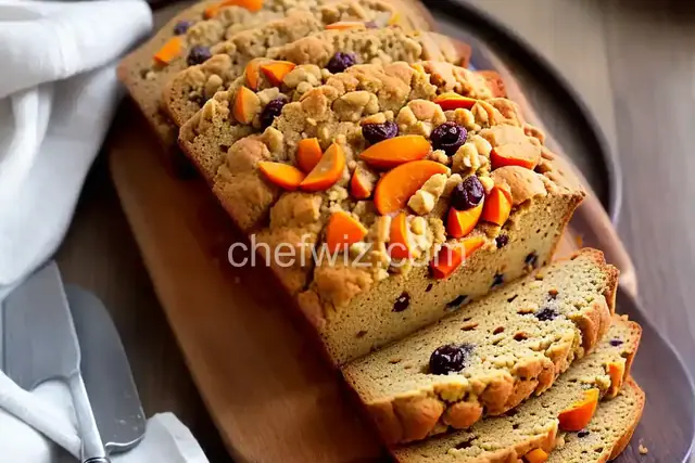 Persimmon Raisin Yeast Bread