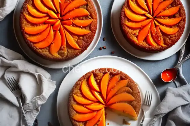 Persimmon Upside Down Cake