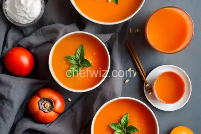 Persimmon juice
