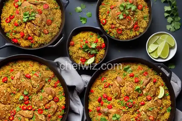 Peruvian Arroz con Pollo