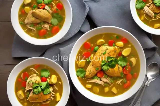 Peruvian Chicken Soup (Aguadito de Pollo)