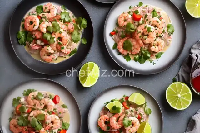 Peruvian Fish and Shrimp Ceviche