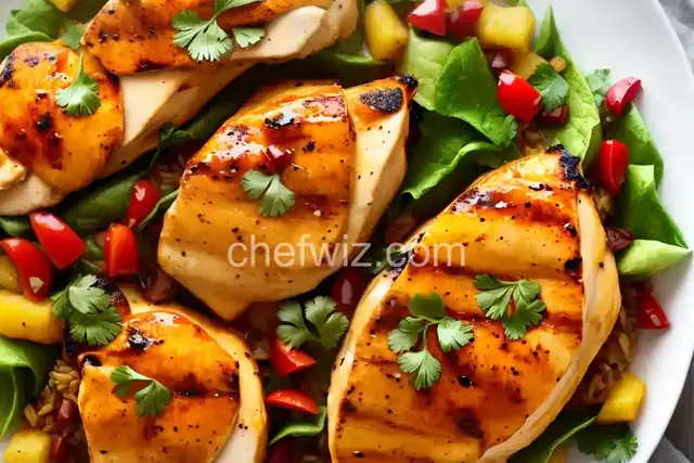 Peruvian Pineapple Chicken (Pollo a la Pina)