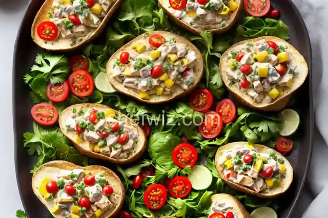 Peruvian Potato-Chicken Salad (Causa Rellena)