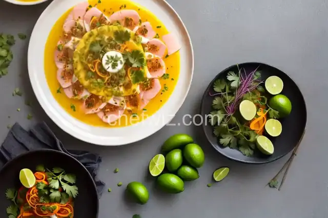 Peruvian Tiradito With Aji Amarillo and Lime Recipe