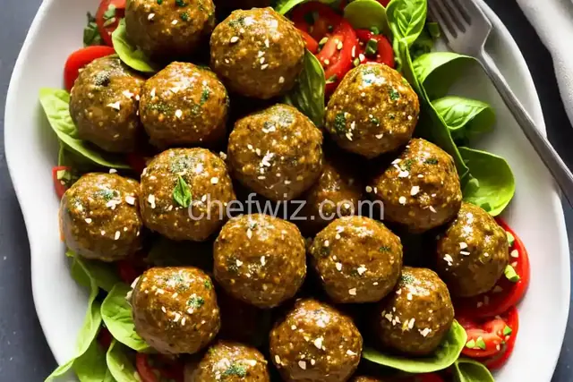 Pesto Meatballs