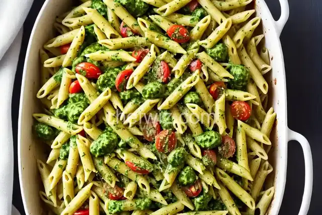 Pesto Penne Primavera
