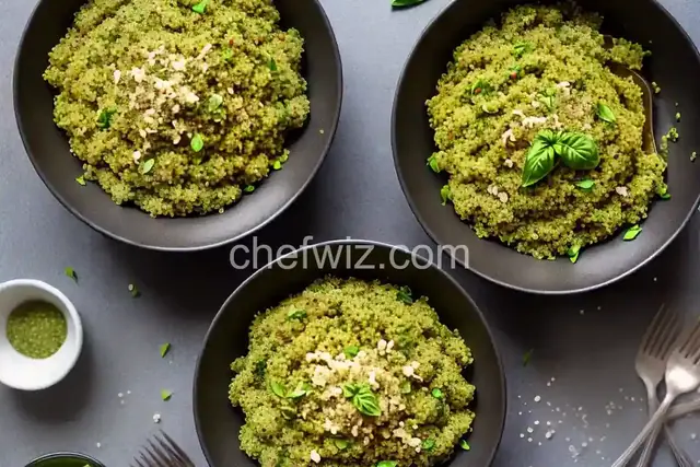Pesto Quinoa