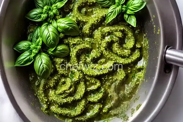 Pesto with Basil and Parsley