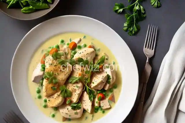 Petite Blanquette de Poulet a l'Estragon (Tarragon Chicken)