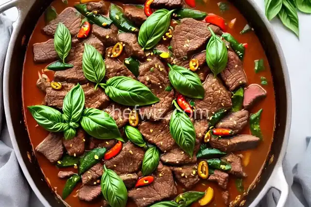 Phat Bai Horapha (Thai-Style Beef With Basil and Chiles)