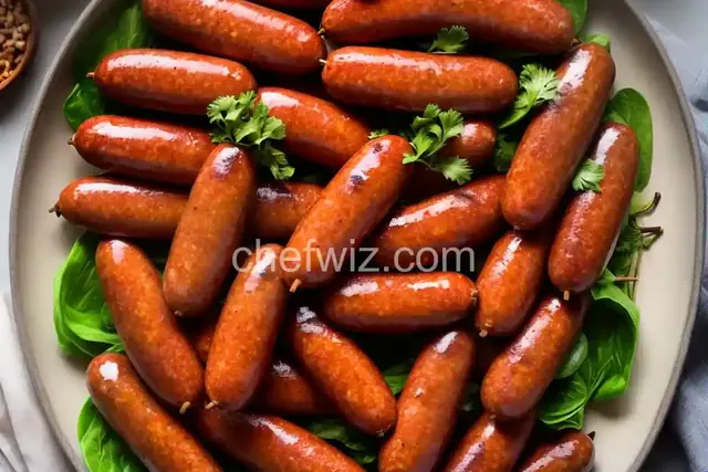 Philippine Longanisa de Eugenio (Sweet Sausage)
