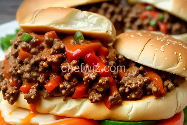 Philly Cheese Steak Sloppy Joes