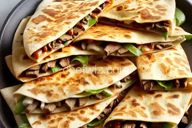 Philly Cheesesteak Quesadilla