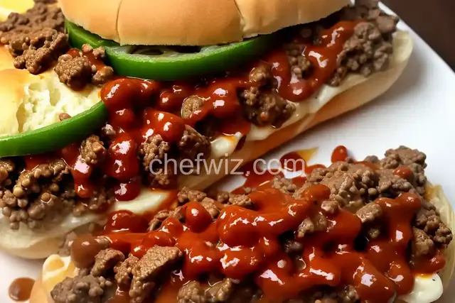 Philly Cheesesteak Sloppy Joe