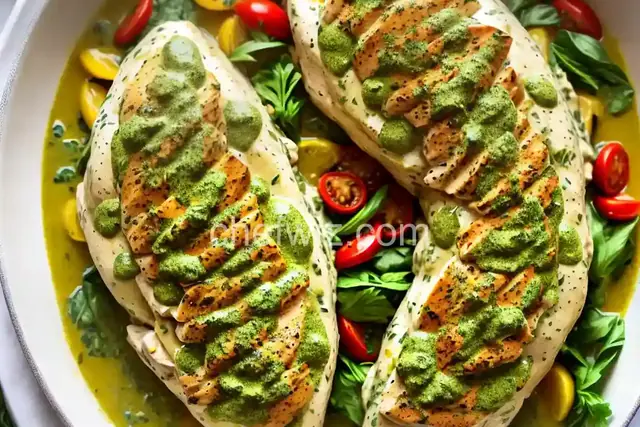Philly Creamy Pesto Chicken