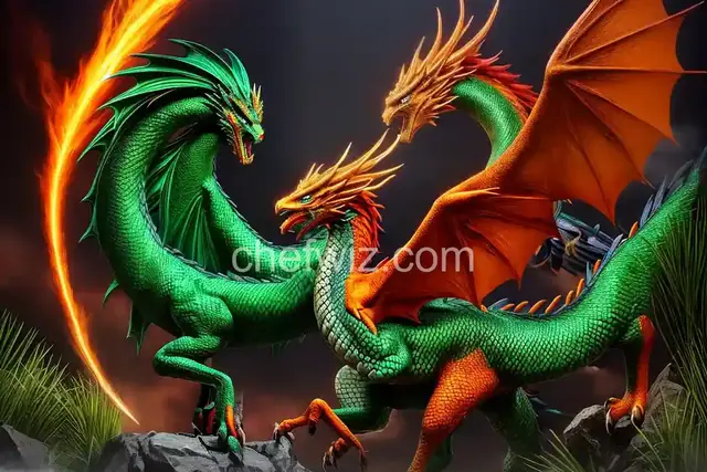 Phoenix and Dragon