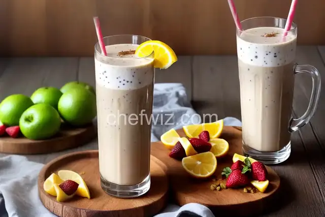 Piï¿½a Colada Protein Smoothie