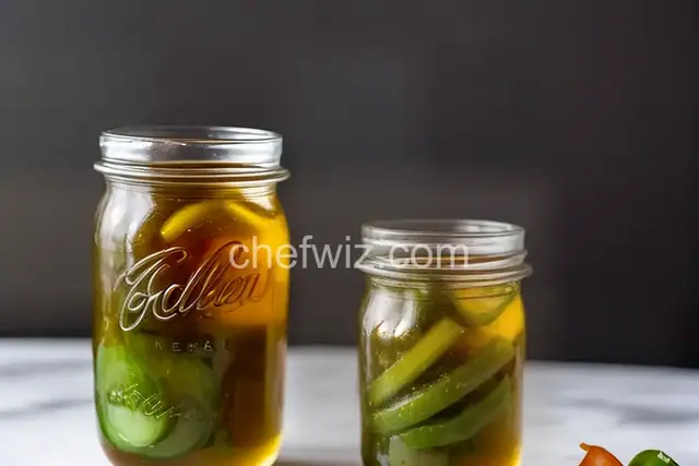 Pickled Garlic and Jalapeño Peppers