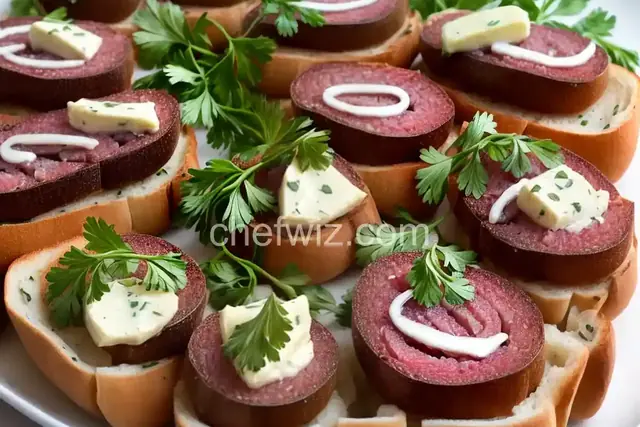 Pickled Herring Smørrebrød (Danish Open-Faced Sandwich) Recipe